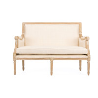 Baxton Studio ASS501Mi CG4 Chavanon Traditional French Loveseat